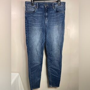 KUT from the Kloth Jeans Women's 12 Blue Dark Wash Toothpick Skinny Jeans